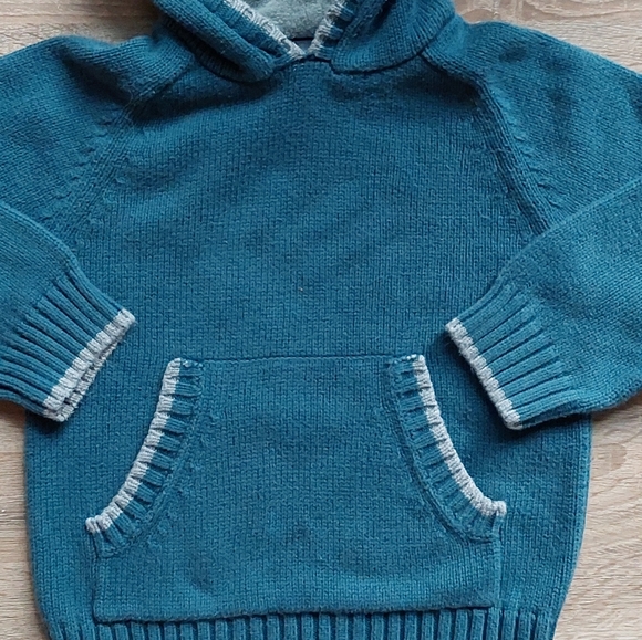 2009 guc Gymboree slate blue sweater 3-4 years - Picture 3 of 12